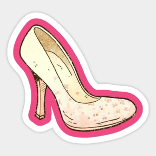 Ladies shoe Sticker